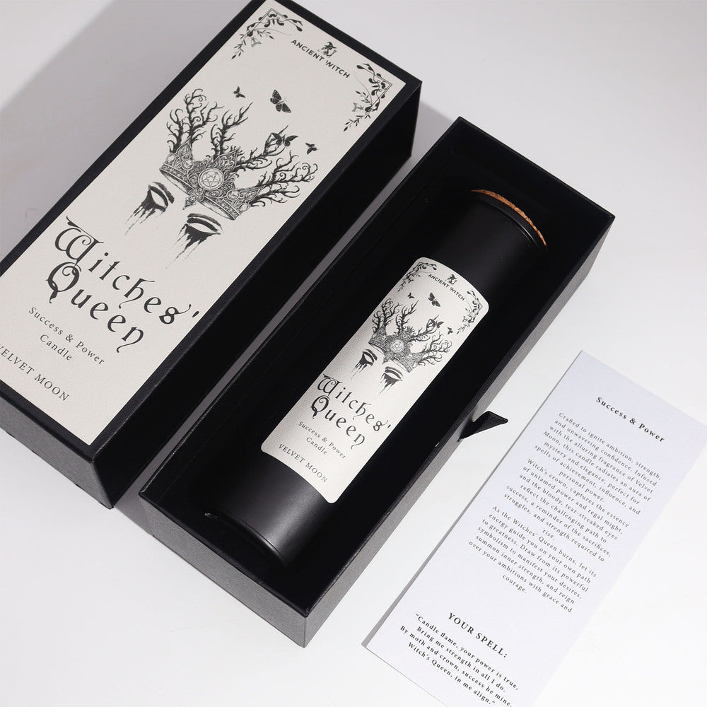 Sojas vaska svece - Raganu karaliene