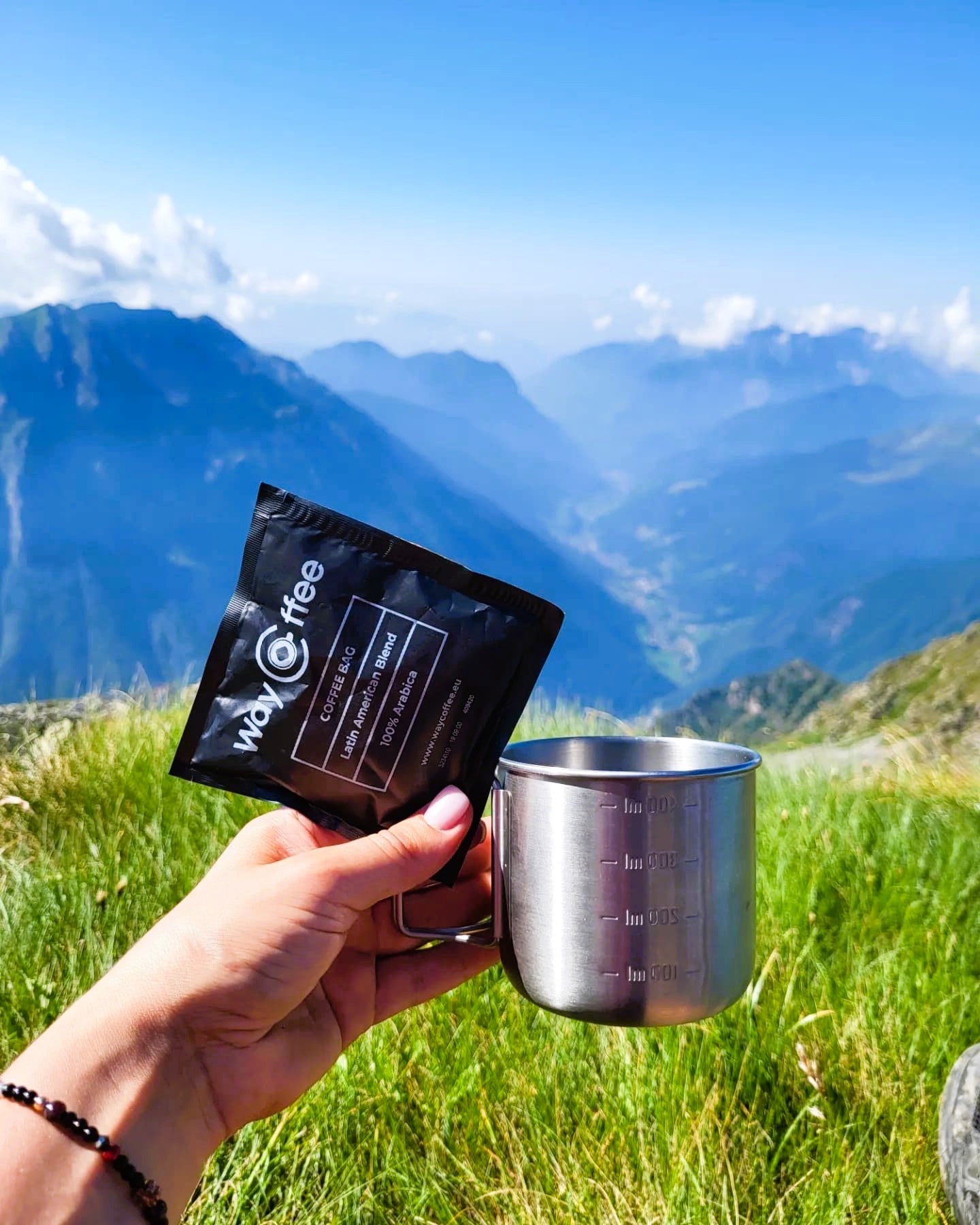 waycoffee maltas kafijas maisiņi līdzņemšanai dabā un kalnos