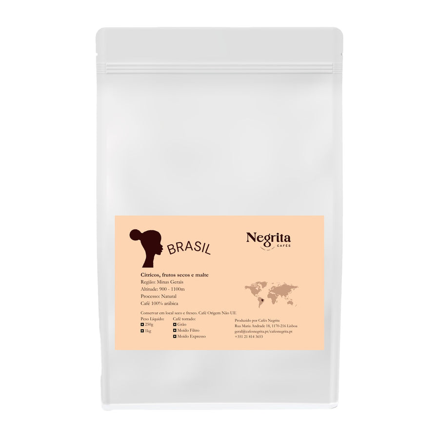 Saco de café de origem única Brasil 250 g
