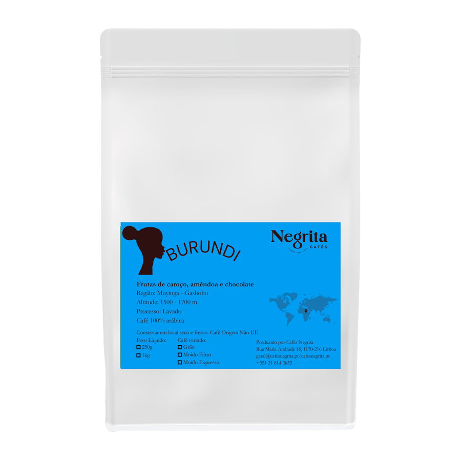 Saco de café de origem única Burundi 250 g