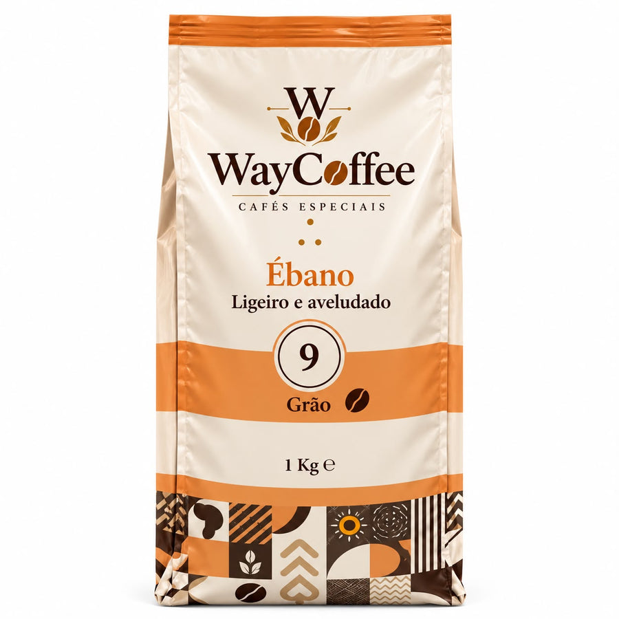 Saco de café WayCoffee Ébano 1 kg grão