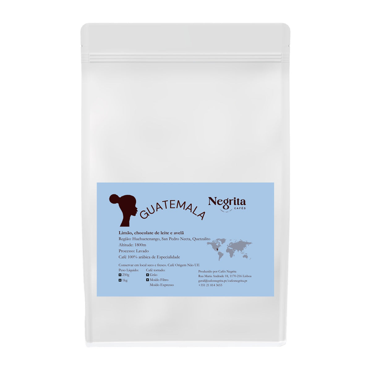 Saco de café de origem única Guatemala 250 g