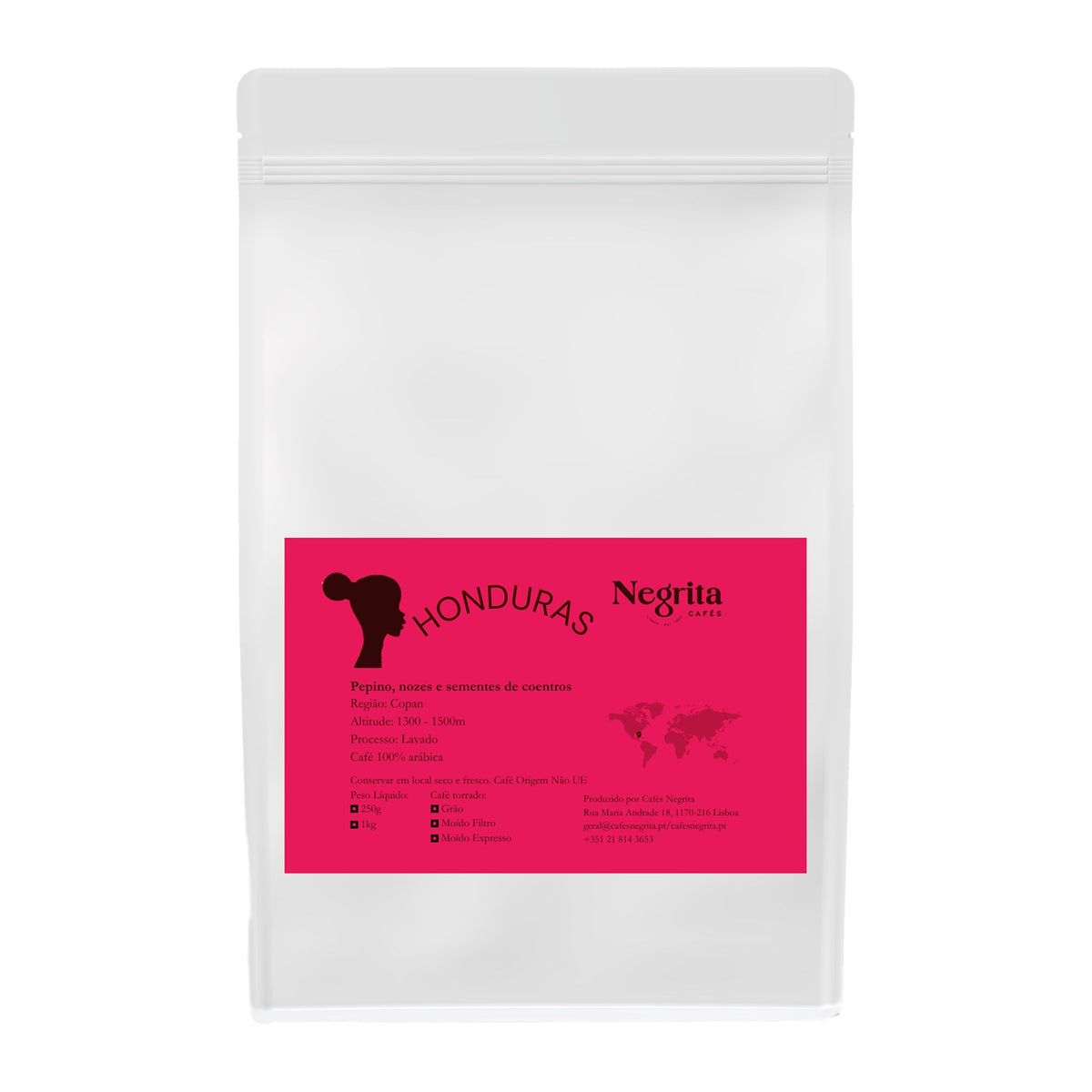 Saco de café de origem única Honduras 250 g