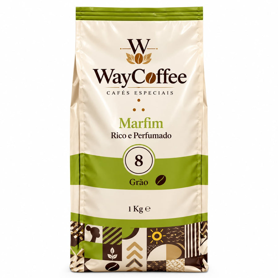 Saco de café WayCoffee Marfim 1 kg grão