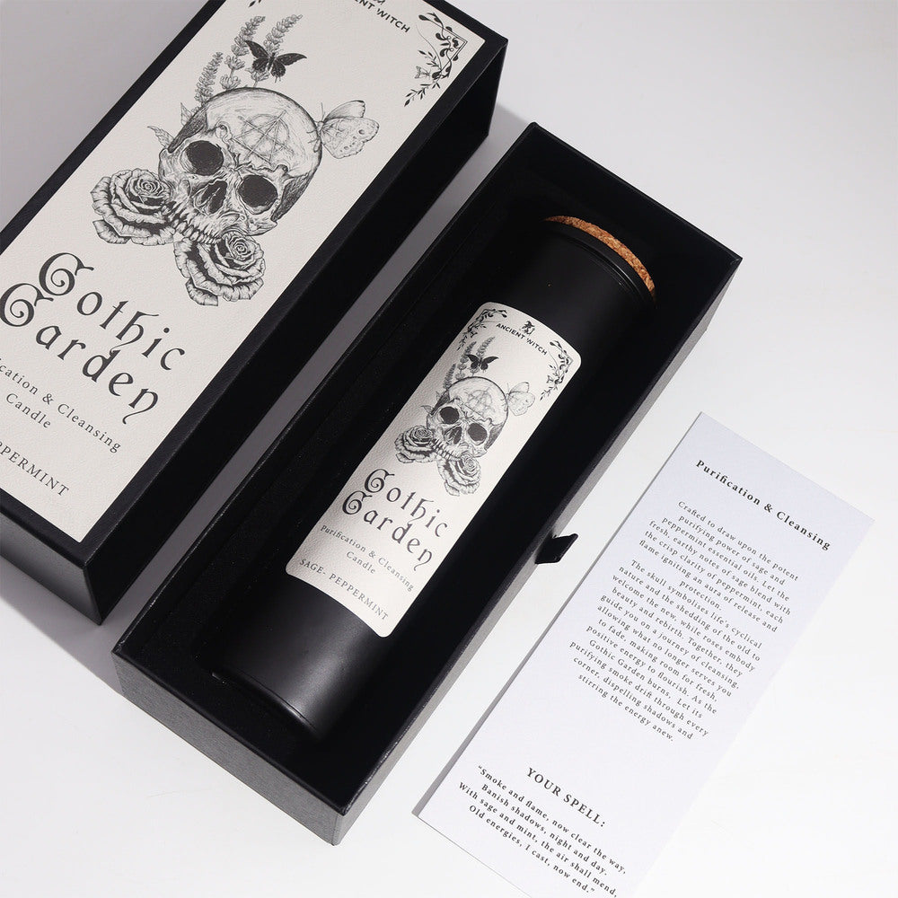 Sojas vaska svece - Gotiskais dārzs